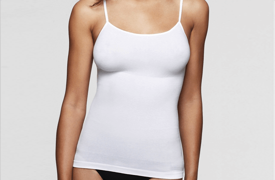 white shaping cami