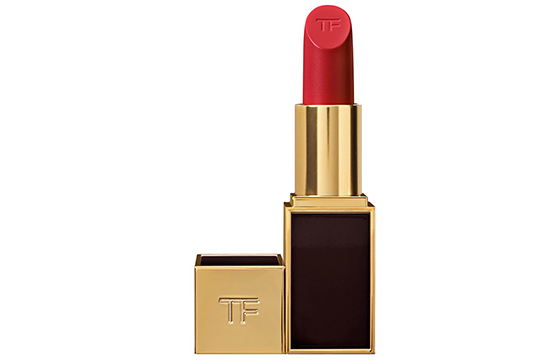 red Tom Ford lipstick