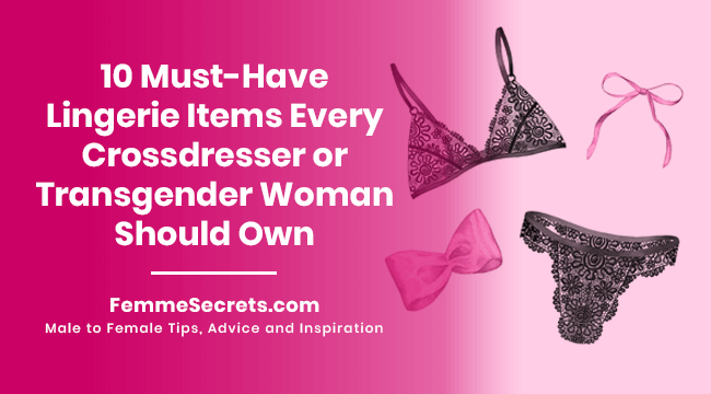 Fahrenheit Hervat Pornografie 10 Must-Have Lingerie Items Every Crossdresser or Transgender Woman Should  Own